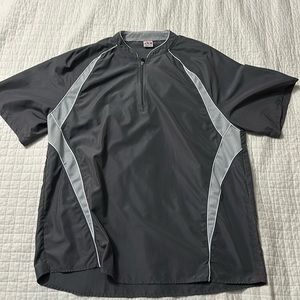 A4 1/4 Zip Batting Shirt